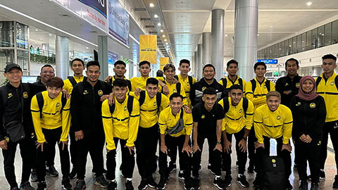 Malaysia đến TP.HCM, chuẩn bị thử lửa với ĐT futsal Việt Nam